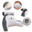 (Grey, B) Reading Pillow For Bed Back Rest Lumbar Support Arm  Lounger Pad 3
