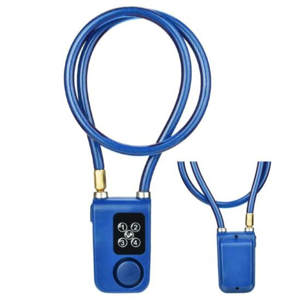Waterproof Anti-theft Bluetooth-compatible Smart Password Lock Bike Door Alarm Padlock