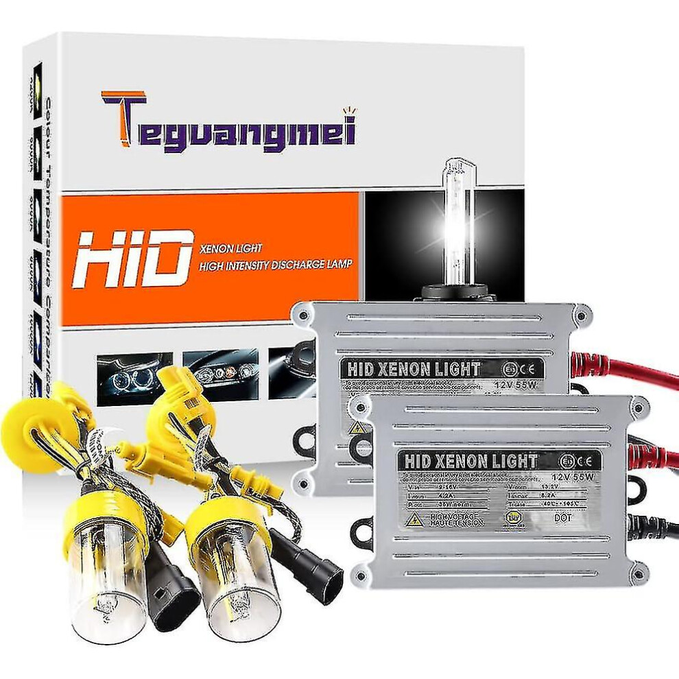 2pcs H7 55w Hid Xenon Conversion Kit 6000k Headlight Bulbs   Two Slim Hid Ballast 12v-image-OPC-PFTNWP9-NEW