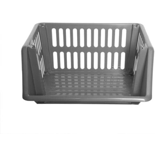 AuraHome® Large Plastic Shelf Storage Baskets (Set of 4) 1