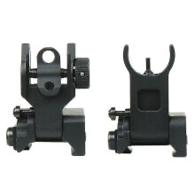 Mechanical Sight Metal Front Sight Folding Machine Sight Front And Rear Sight Set Cnc Machining Iron Sighs A