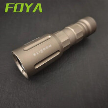 (DE Short light) Sotac  Modlit Cnc Plhv2 Flashlight Metal 1300 Lm Tactical High Power Socut Light White Led Airsoft Hunting Weapon Lamp Mlok Rail