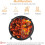 DWD® Portable Folding Fire Pit with Grate/Cooking Grill, Black 2