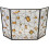 AuraHome® Folding Fire Screen Autumn Shapes, 3-Fold, 80cm x 65cm 1