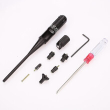 Red Dot Laser Pointer Boresighter Bore Sighter Kit Hunting For .22 To .50 Caliber Rifles Collimator