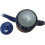 VG® Enamel Teapot with Handle & Lid, 1.3L, Traditional Flat Base, Blue 2
