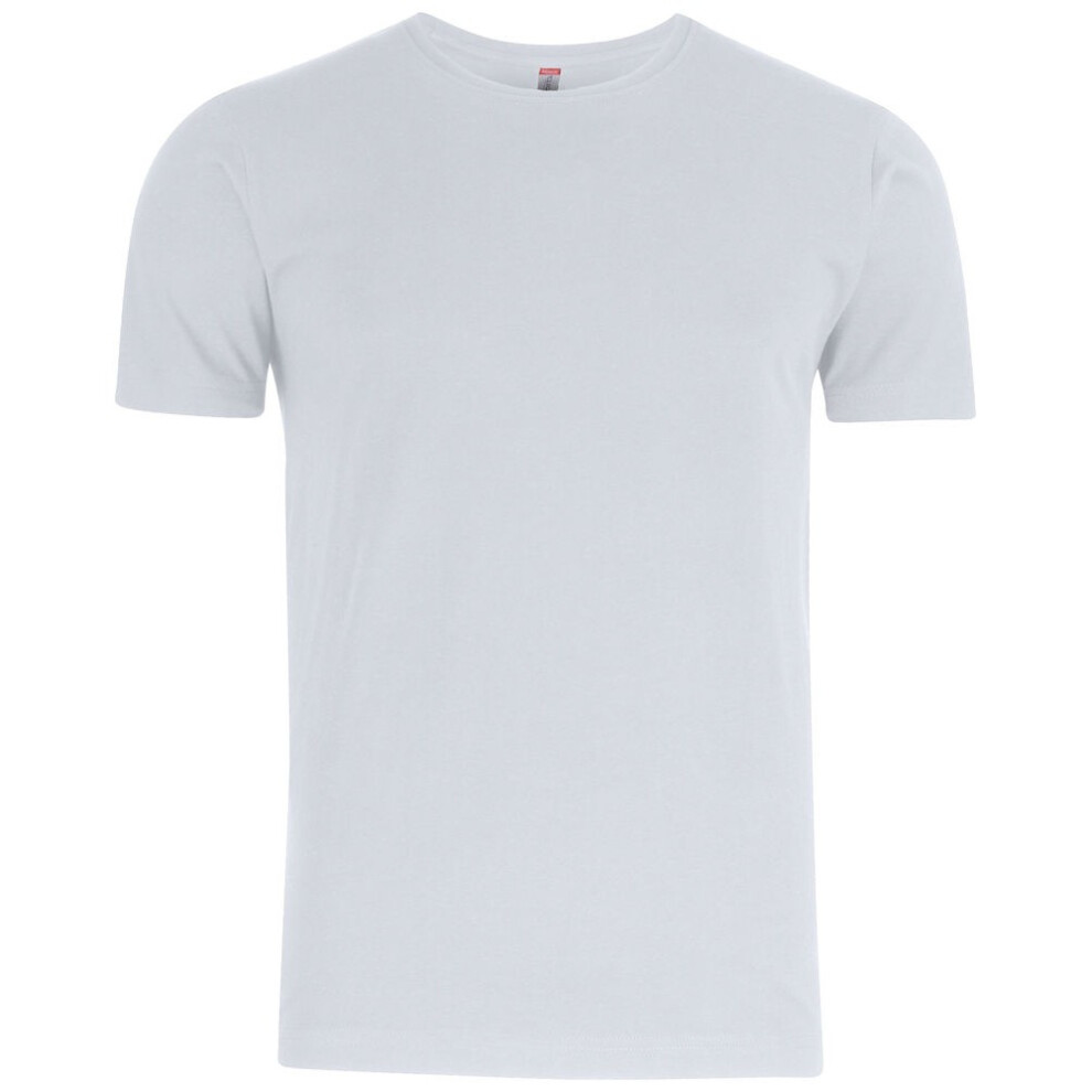 (XL, White) Clique Mens Premium T-Shirt-image-OPC-P9QWH22-NEW