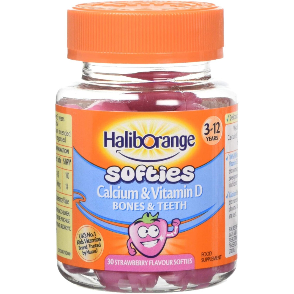 Haliborange Kids Calcium and Vitamin D softies 30