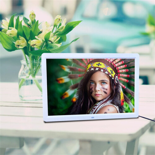STOYOTU 15" LED HD High Resolution Digital Picture Photo Frame + Remote Controller 2