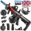 (Black Red+Target) HK416 Automatic Gel Blasters For Christmas Gift 1