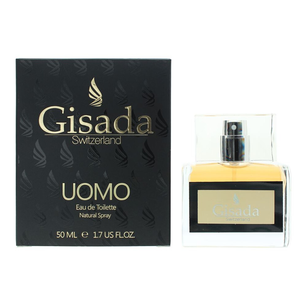 Gisada Uomo Eau De Toilette 50Ml Spray For Him