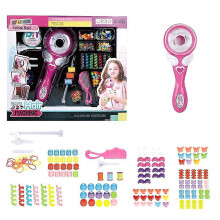 Children's Creative Girl Automatic Magic Hair Braiding Toy Play House Set Girl's
