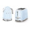 Smeg Smeg 50's Style Retro Range Breakfast Set, 1.7L 3000W Variable Temperature Kettle and Multi-Functional Control 2-Slice 950W Toaster 1