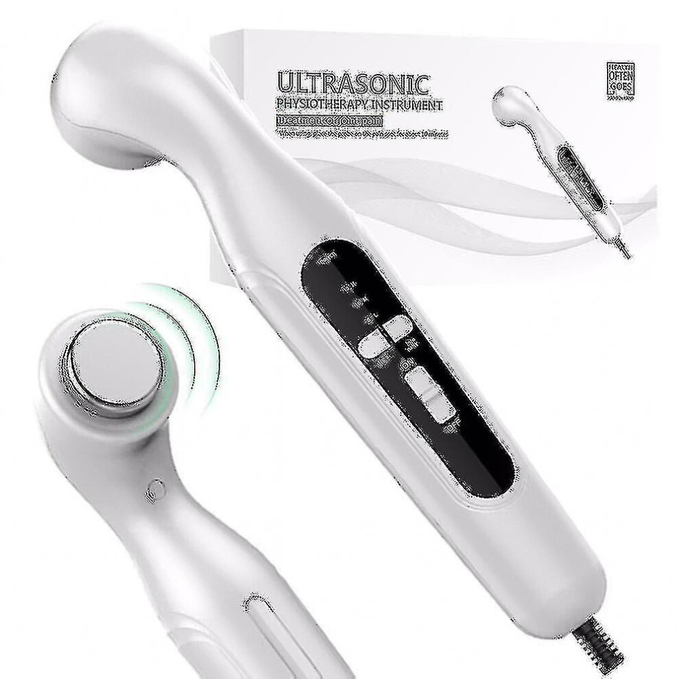 (EU PLUG) Arthritis Physical Therapy Equipment Home Use Ultrasound Physiotherapy Device Waist Body Pain Relief Muscle Stimulator Massager