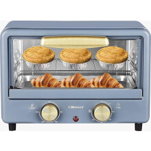 10L Toaster Oven Tabletop Cooking Baking Portable Oven 750w 60 min Timer 100-230° Stainless Steel Heating Tube incl. Baking Tray & Wire Rack