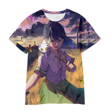 (150CM, YY7705) Cartoon Anime Suzume No Short-sleeved T-shirt Children For Girl Boy Girls Kids Print 3d Tshirts Child Baby Tops Clothing Clothes