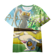 (150CM, YY7715) Cartoon Anime Suzume No Short-sleeved T-shirt Children For Girl Boy Girls Kids Print 3d Tshirts Child Baby Tops Clothing Clothes