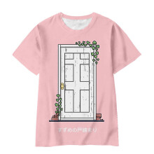 (160CM, YY7713) Cartoon Anime Suzume No Short-sleeved T-shirt Children For Girl Boy Girls Kids Print 3d Tshirts Child Baby Tops Clothing Clothes