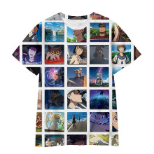 (160CM, YY7721) Cartoon Anime Suzume No Short-sleeved T-shirt Children For Girl Boy Girls Kids Print 3d Tshirts Child Baby Tops Clothing Clothes