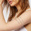 (Silver) 6 Pcs Arm Cuffs, Upper Arm With Cuff Bracelets,adjustable Armband Set 3