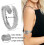 (Silver) 6 Pcs Arm Cuffs, Upper Arm With Cuff Bracelets,adjustable Armband Set 5