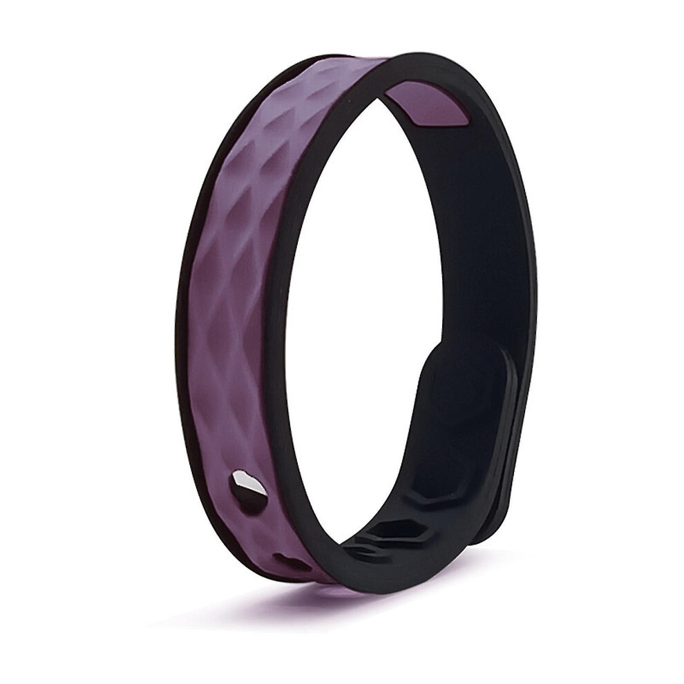 (Purple) Anti-static Wristband Adjustable Sport Energy Wrist Band Anti Fatigue Universal For Men Women-image-OPC-PFTPNVX-NEW