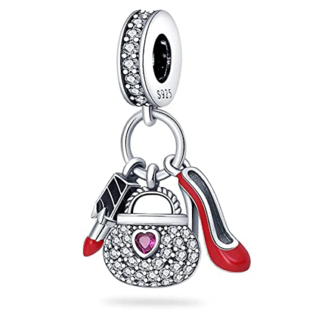 Aveki 925 Sterling Silver Charm for Pandora Bracelets Evil Eye Travel Dangle Charms for European Bracelets Necklace Pendant Beads Jewelry Gift for Wom