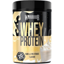 Warrior Whey Protein Powder 500g Up to 36g* Protein per Shake Low Sugar Muscle Growth and Recovery Drink Amazing Taste - 20 Servings - GMP Certified