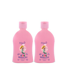 Elegant Kids Shower Gel Gentle, Moisturizing & Tear-Free Formula for Children 500ml (Pack Of 2)