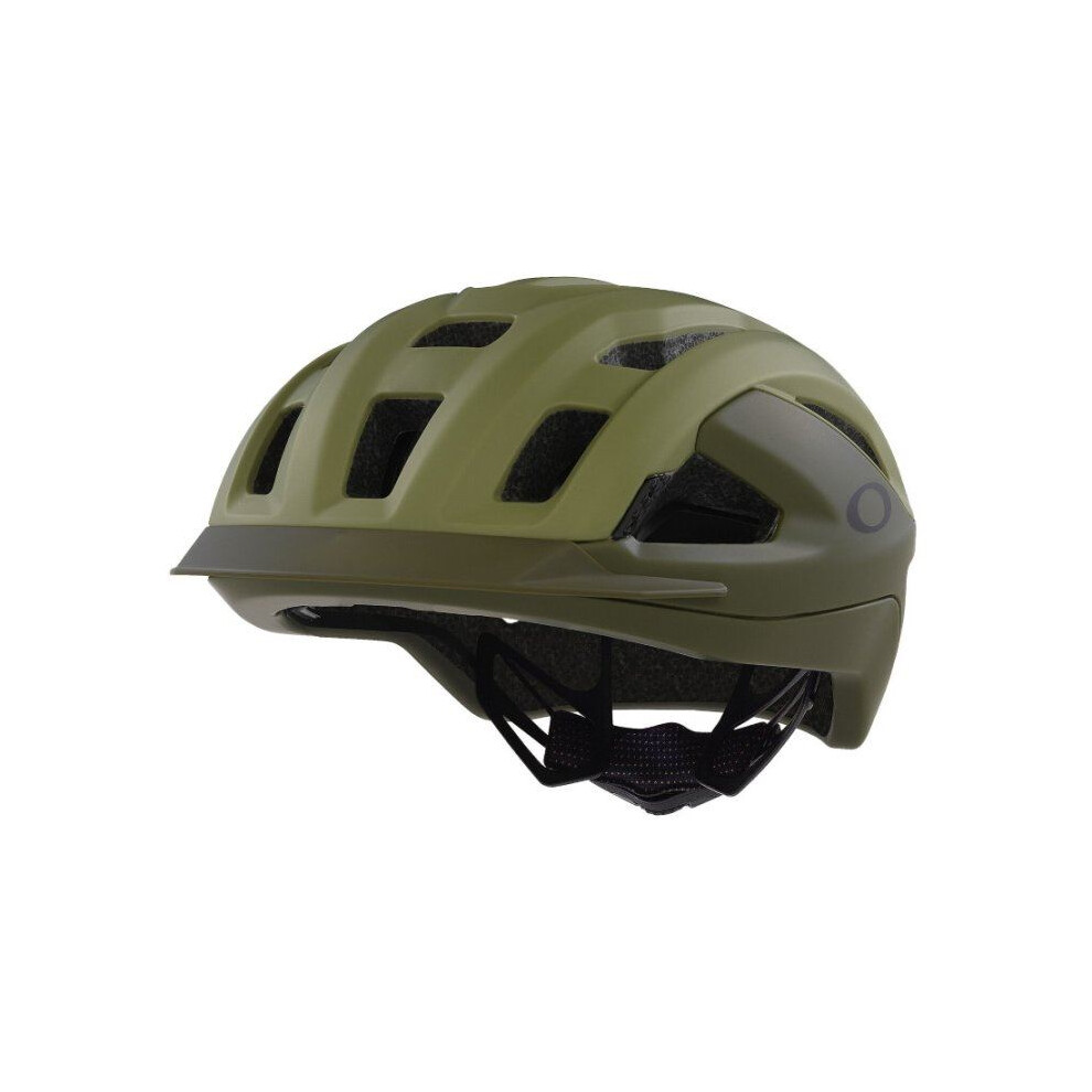 (L, Matte Fern/Dark Brush) Oakley ARO3 All Road 360 Fit System Antimicrobial Lining Matte Fern