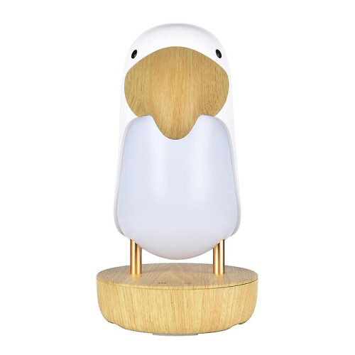 Toucan Bird Bluetooth Speaker Night Light Stepless Dimming LED Breathing Light Table Lamp