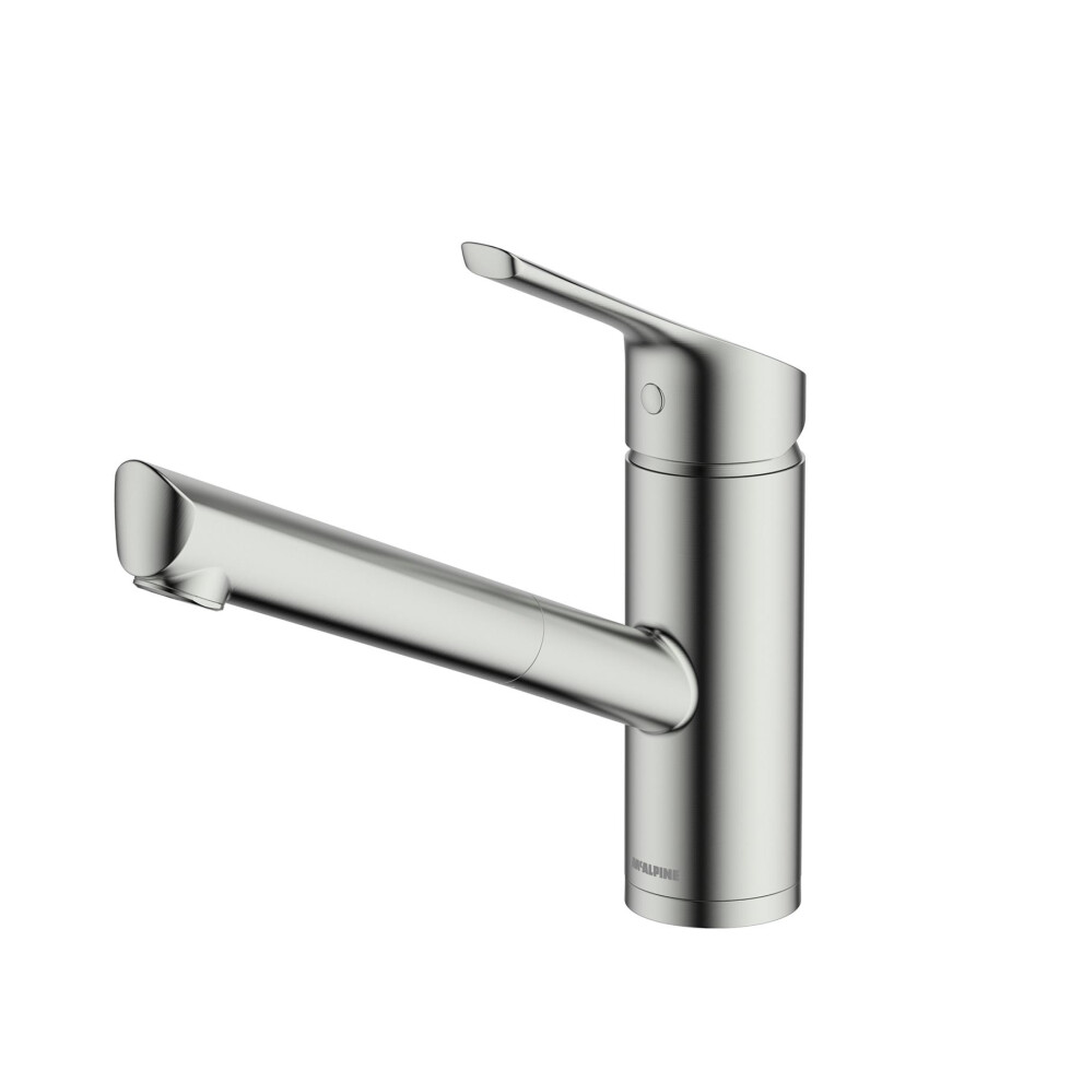 McAlpine Nethy Top Lever Pullout Basin Mixer Tap - Brushed Nickel