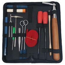 Professional Piano Tuning Kit Tuner Tools Set Piano Tuning Tool Wooden Handle Fixed Tuning Wrench with Bag