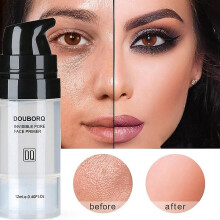 Magic Invisible Pore Makeup Primer Pores Disappear Face Oil-control Make Up Base Contains Vitamin A,c,e for Optimum Skin Health