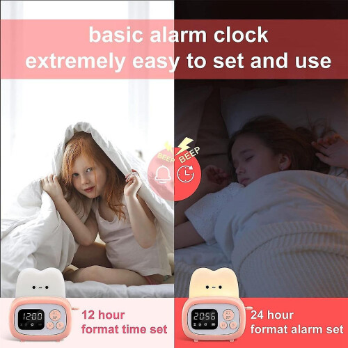 Timer Clock Toaster Lamp,cute Night Light With Time Management Tool And Table Clock Alarm Digital T 1