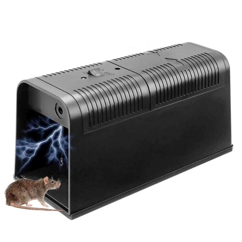 Electronic Mouse Trap Mice Rat Killer Electric Shock Rodent Zapper 1