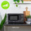 20L Manual Microwave Black 700W with 5 Power Levels & Timer, Button & Dial Control, Defrost Function, AMM2001B 5