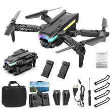 Drone With 4k Hd Camera Remote Control Toys Gifts For Boys Girls With Altitude Hold Headless Mode Start Speed Adjustment