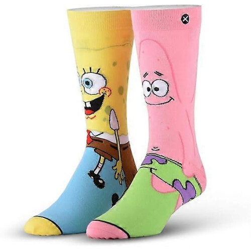 Spongebob cartoon socks, men's and women's, assorted 1