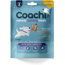 Coachi Calming Natural Dog Treats Turkey & Sweet Potato 100g