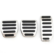 (MT) Car Styling Stainless Steel No Drill Fuel Accelerator Brake Pedal For Volvo S60 S60l S80 S80l V60 Xc60 Xc70 V70 Auto Accessories