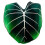 (black, 200*230CM) Leaf Blanket Green Plant Throw Blankets 1