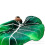 (black, 150*220CM) Leaf Blanket Green Plant Throw Blankets 2