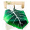 (black, 100*150CM) Leaf Blanket Green Plant Throw Blankets 3