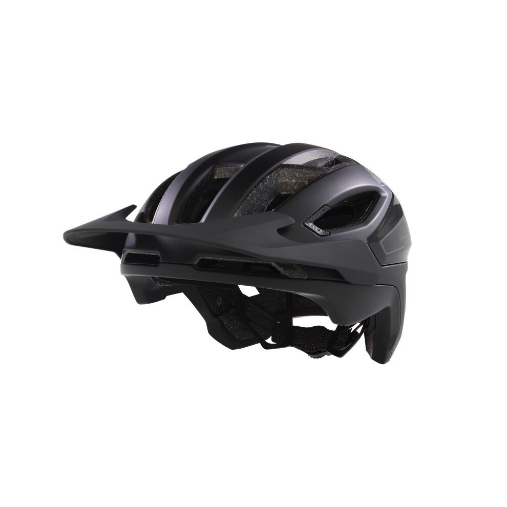 Oakley (S, Ice Black Reflective/Matte Reflective) Drt3 Trail Cycling & Mountain Bike Helmet In Vent Eyewear Storage Ice Matte
