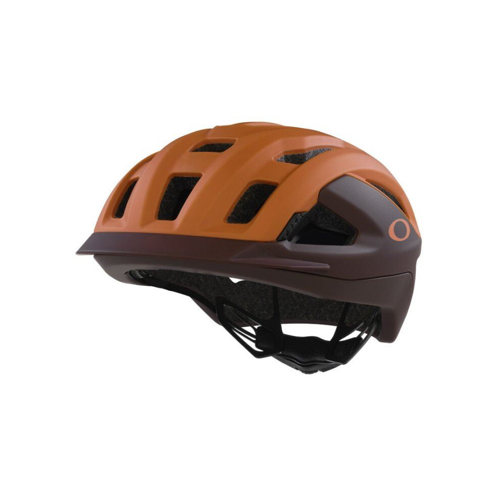 (S, Matte Ginger/Grenache) Oakley ARO3 All Road 360 Fit System Antimicrobial Lining Matte Ginger