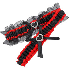 2pcs Leg Ring Lace Garter for Bride Leg Decoration Bridal Garter Thigh Womens