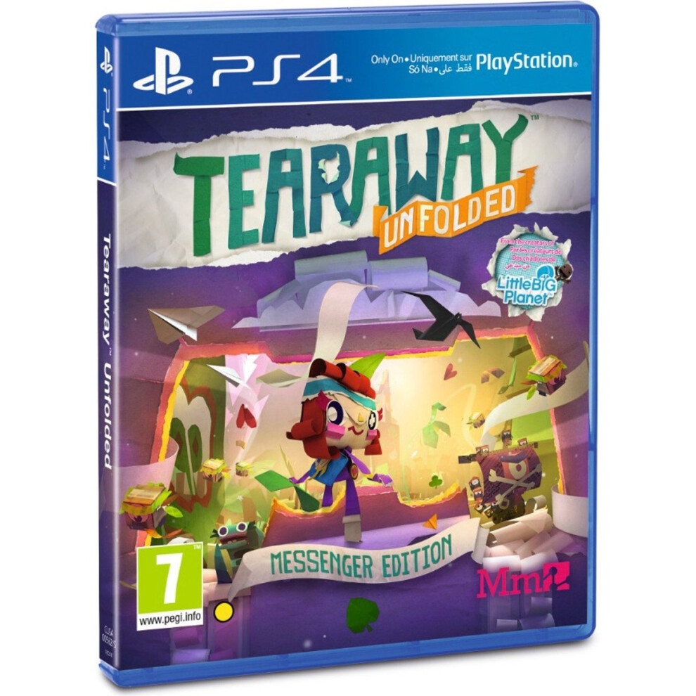 Tearaway Unfolded Messenger Edition PS4 Game