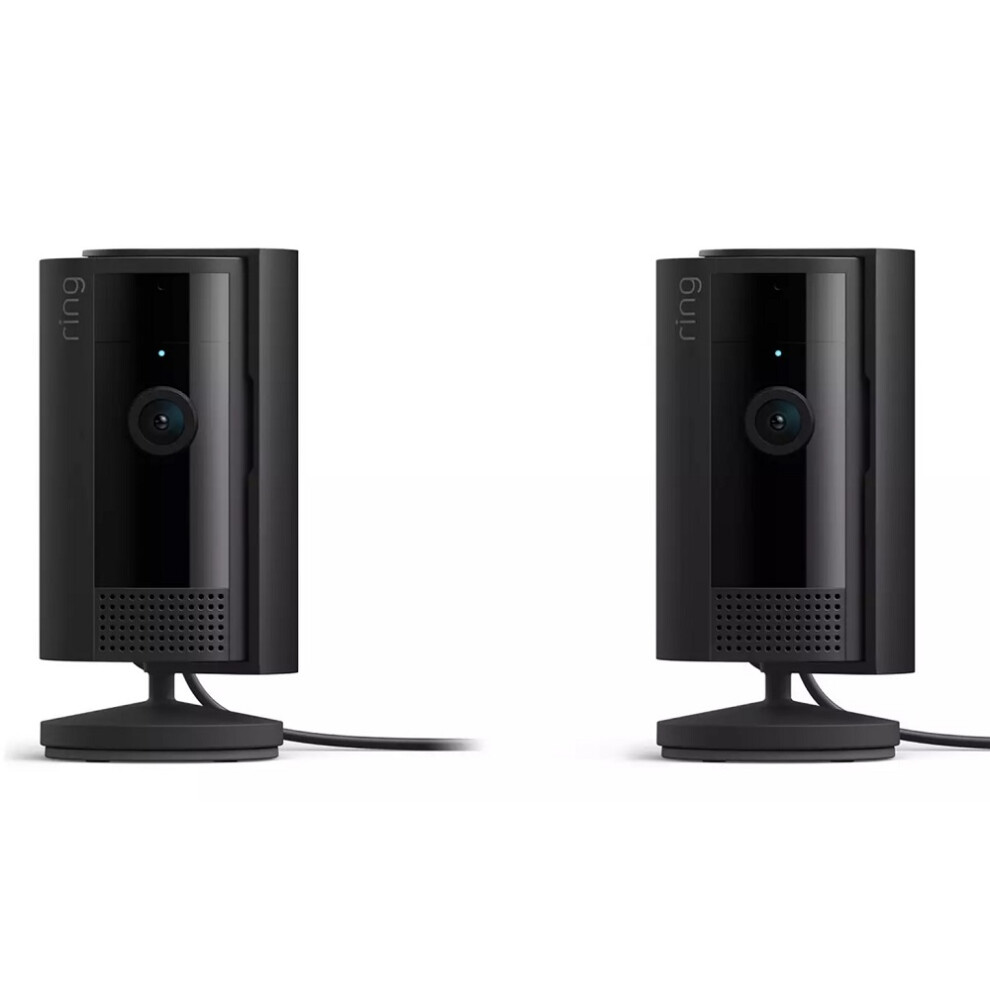 Ring Indoor Camera 2Nd Gen Security Camera 2 Pack Black