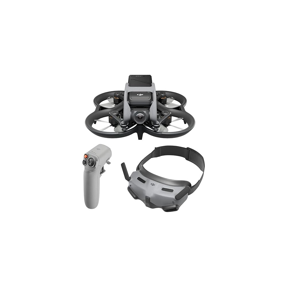 DJI Avata Pro-View Combo - First-Person Drone UAV Quadcopter with 4K Stabilized Video, Super-Wide 155° FOV